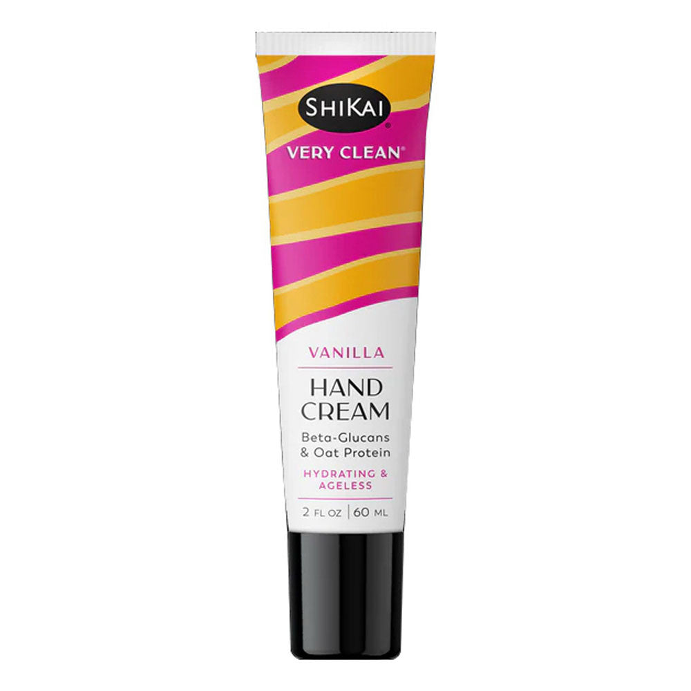 ShiKai Very Clean Hydrating and Ageless Hand Cream, Vanilla, 2 Oz